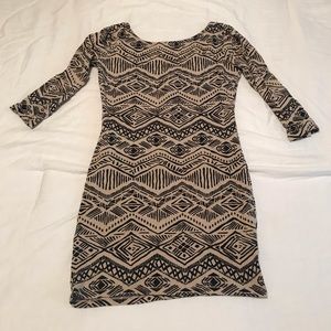 Forever 21 tribal print mini dress